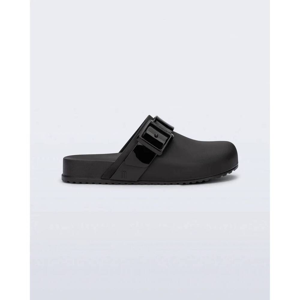 NEW MINI MELISSA girl's cozy clogs in black
